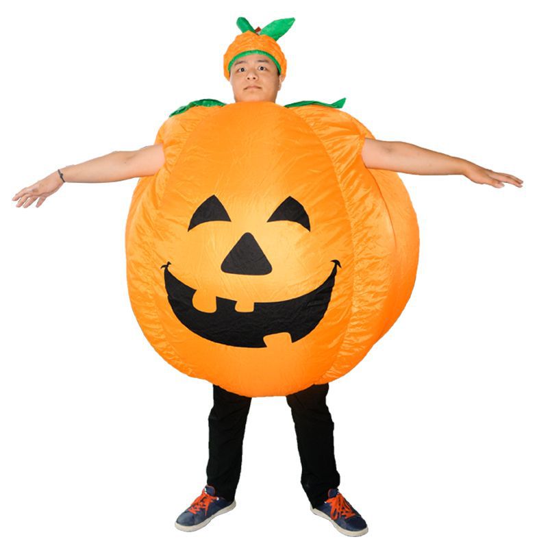 Halloween Inflatable Costume Spoof Big Pumpkin Party