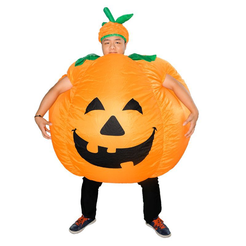 Halloween Inflatable Costume Spoof Big Pumpkin Party