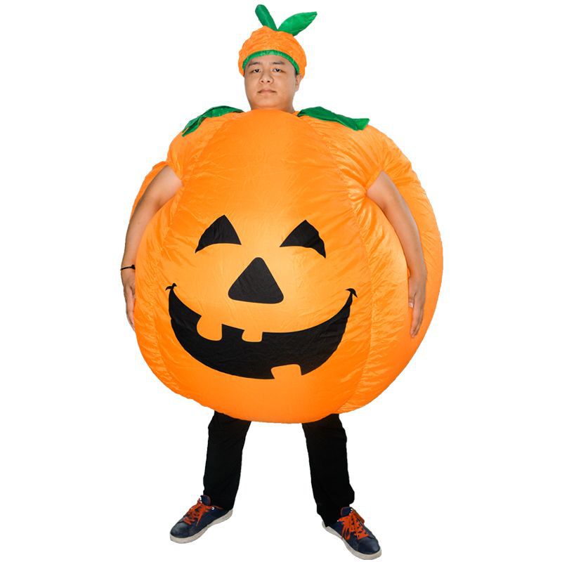 Halloween Inflatable Costume Spoof Big Pumpkin Party