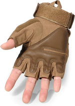 Tactical Fingerless Riding Gloves