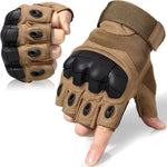 Tactical Fingerless Riding Gloves