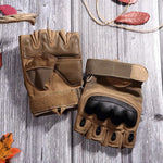 Tactical Fingerless Riding Gloves