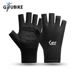 Gants de cyclisme en soie glacée