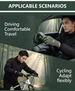 Gants de cyclisme en soie glacée