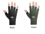 Gants de cyclisme en soie glacée