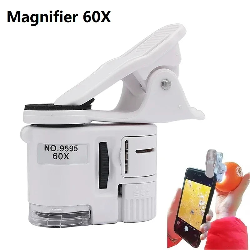 Smartphone Clip Jewelry Microscope