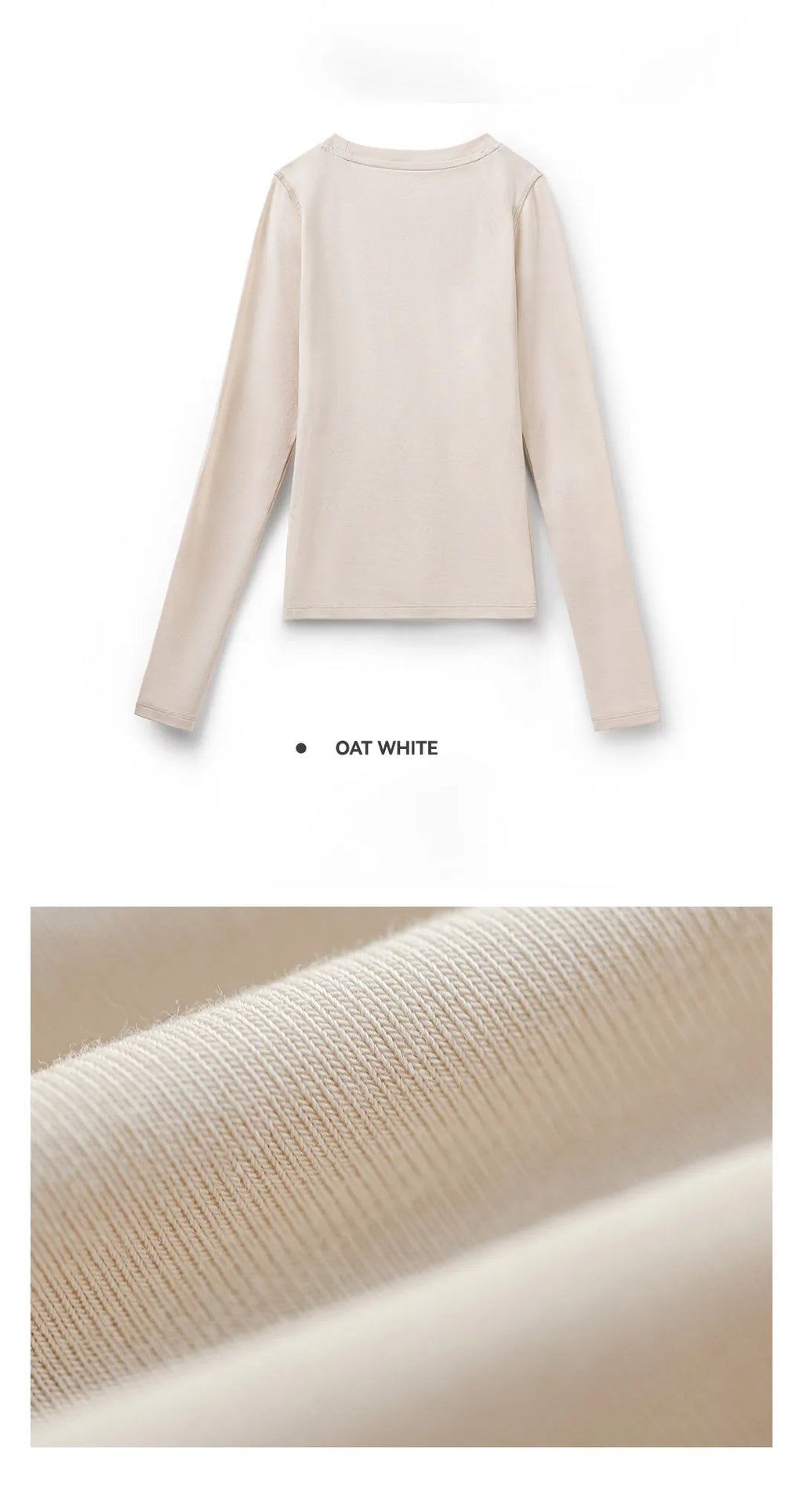 Maden Women's Thermal Long-Sleeve Crew Top