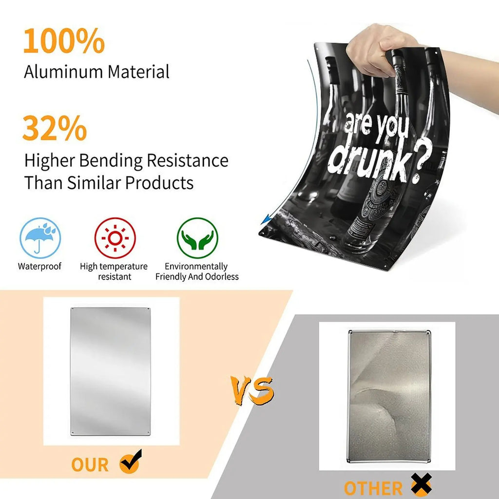 Drop Shipping 20*30cm Custom Sublimation Aluminum Photo Panel Metal Art For Yoga Shop Interior Bulk Wall Ornament Gift