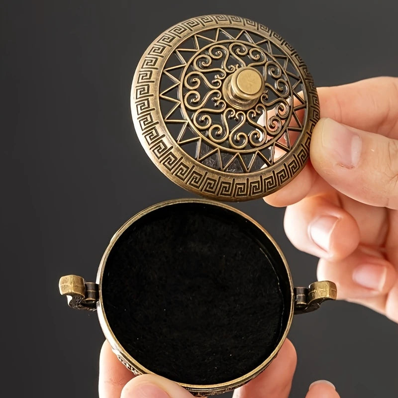 Exquisite Nepalese Style Bronze Incense Holder Yoga Meditation Sleeping Room Space Home Bronze Ornaments