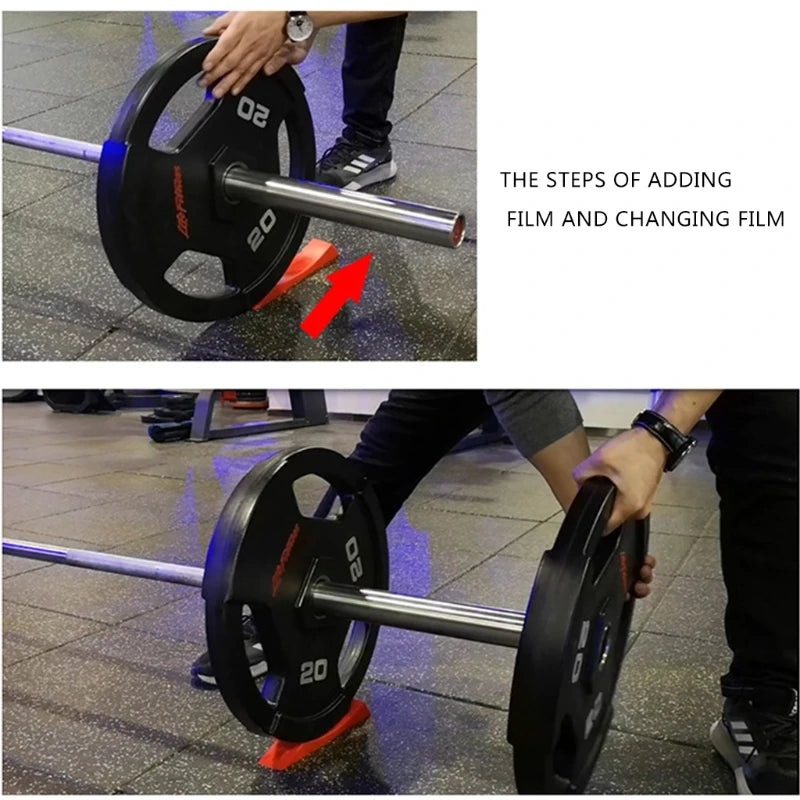 Deadlift Barbell Jack Wedge for Loading Plates