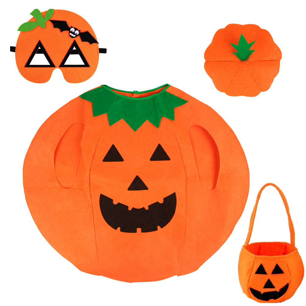 Kids Halloween Pumpkin Costume for Stage Performance