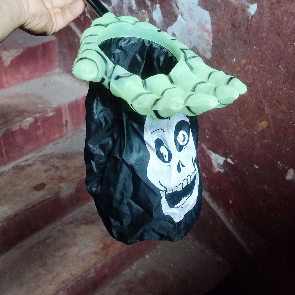 Kids Halloween Candy Bag - Skull & Pumpkin