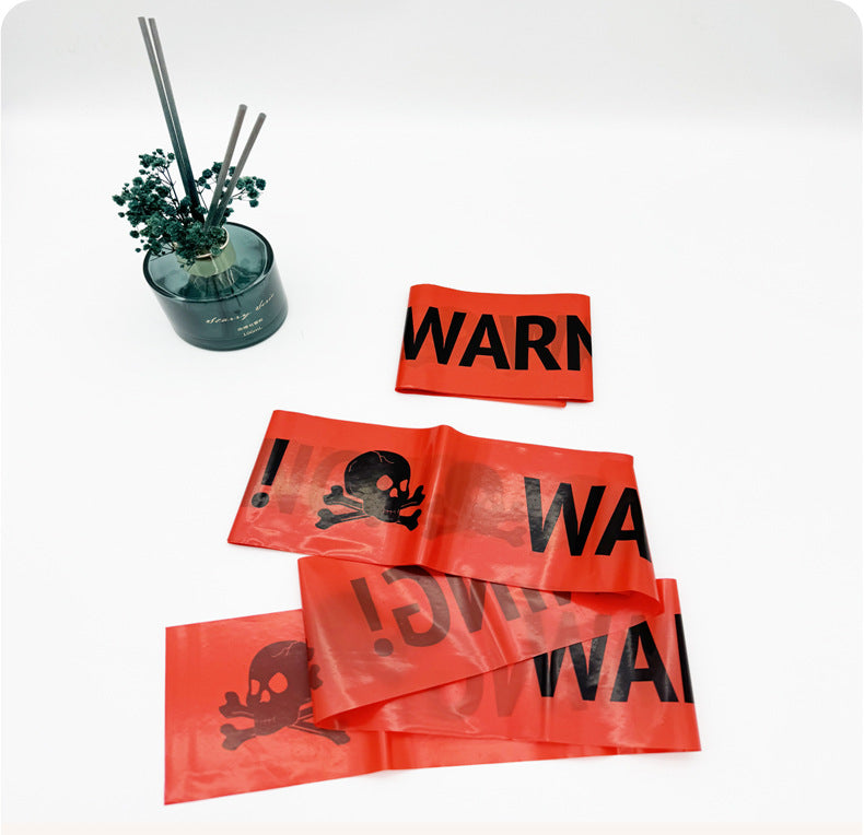 Halloween Party Decoration Warning Tape Horror Supplies