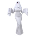 Women's Sexy Ghost Halloween Costume Dress