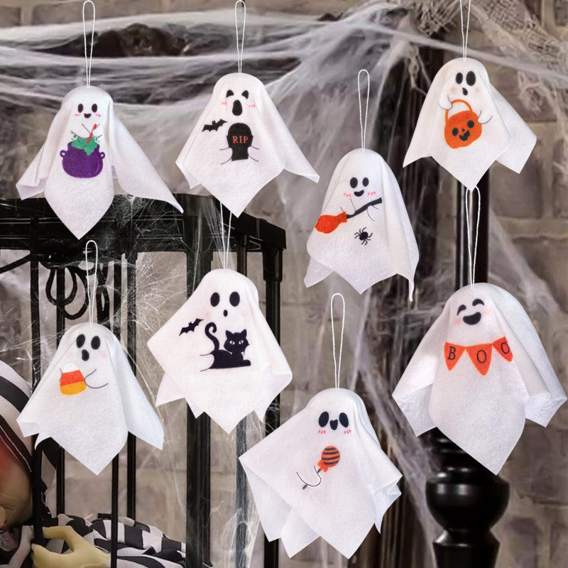 Halloween Hanging Ghost Puppet Decorations