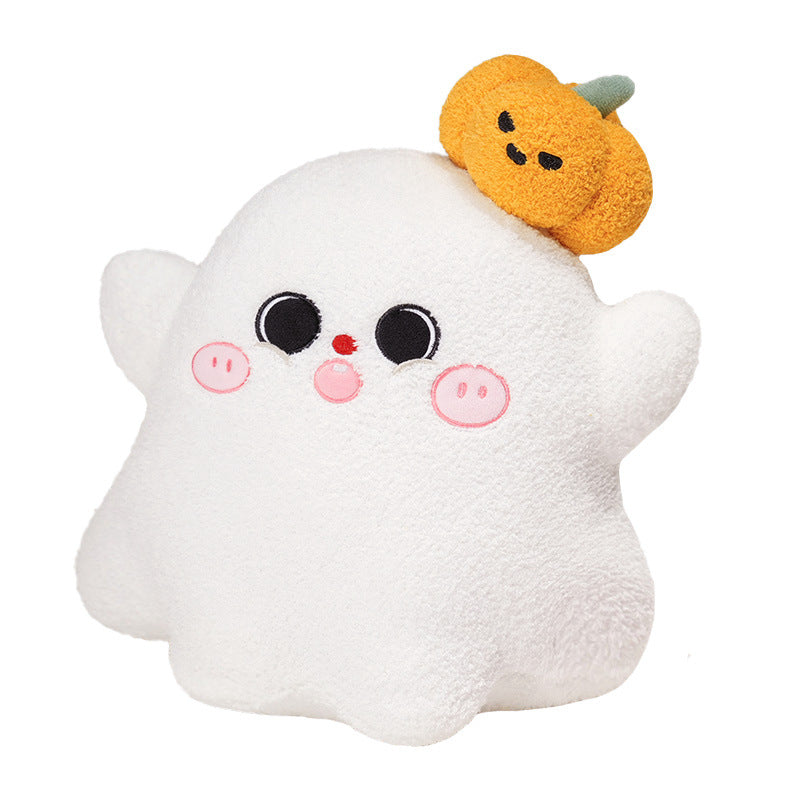Halloween Pumpkin & Ghost Plush Pillow Doll