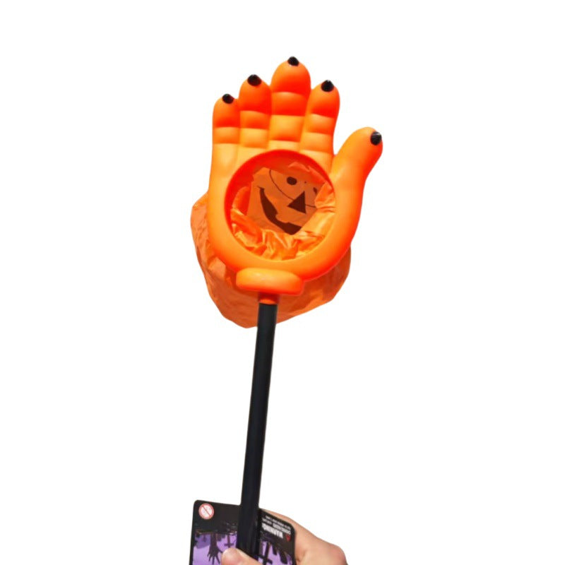 Kids Halloween Candy Bag - Skull & Pumpkin