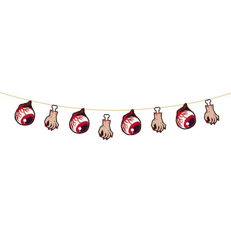 Halloween Flag Party Supplies Decoration Scene Atmosphere Banner