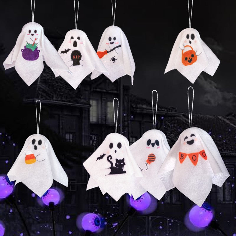 Halloween Hanging Ghost Puppet Decorations