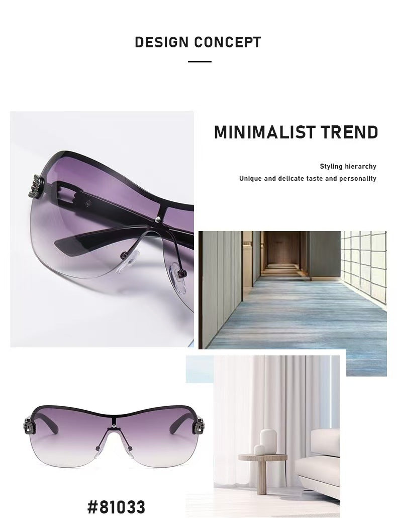 Women Men Gradient Lens Sun Glasses Casual Square Sunglasses Female Male Designer Brand Lovely Travel Outdoor Oculos De Sol