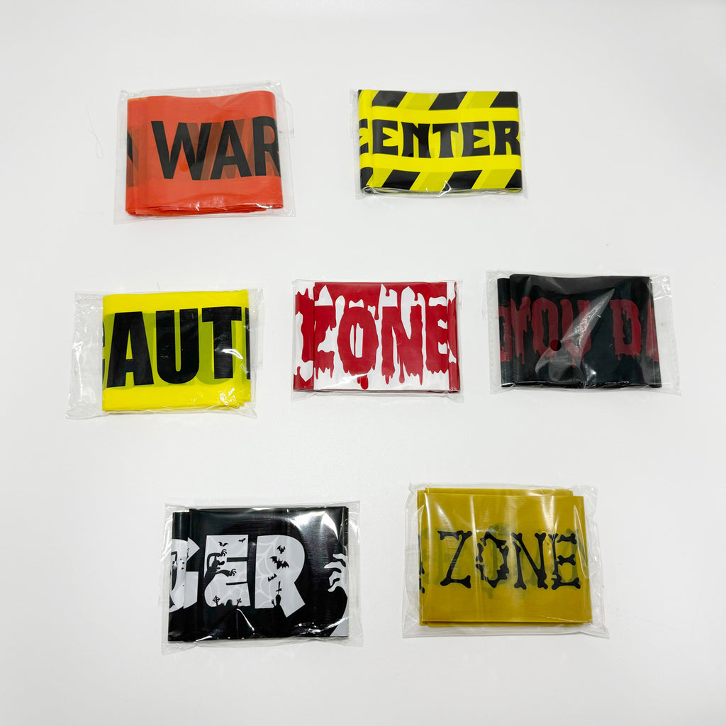 Halloween Party Decoration Warning Tape Horror Supplies