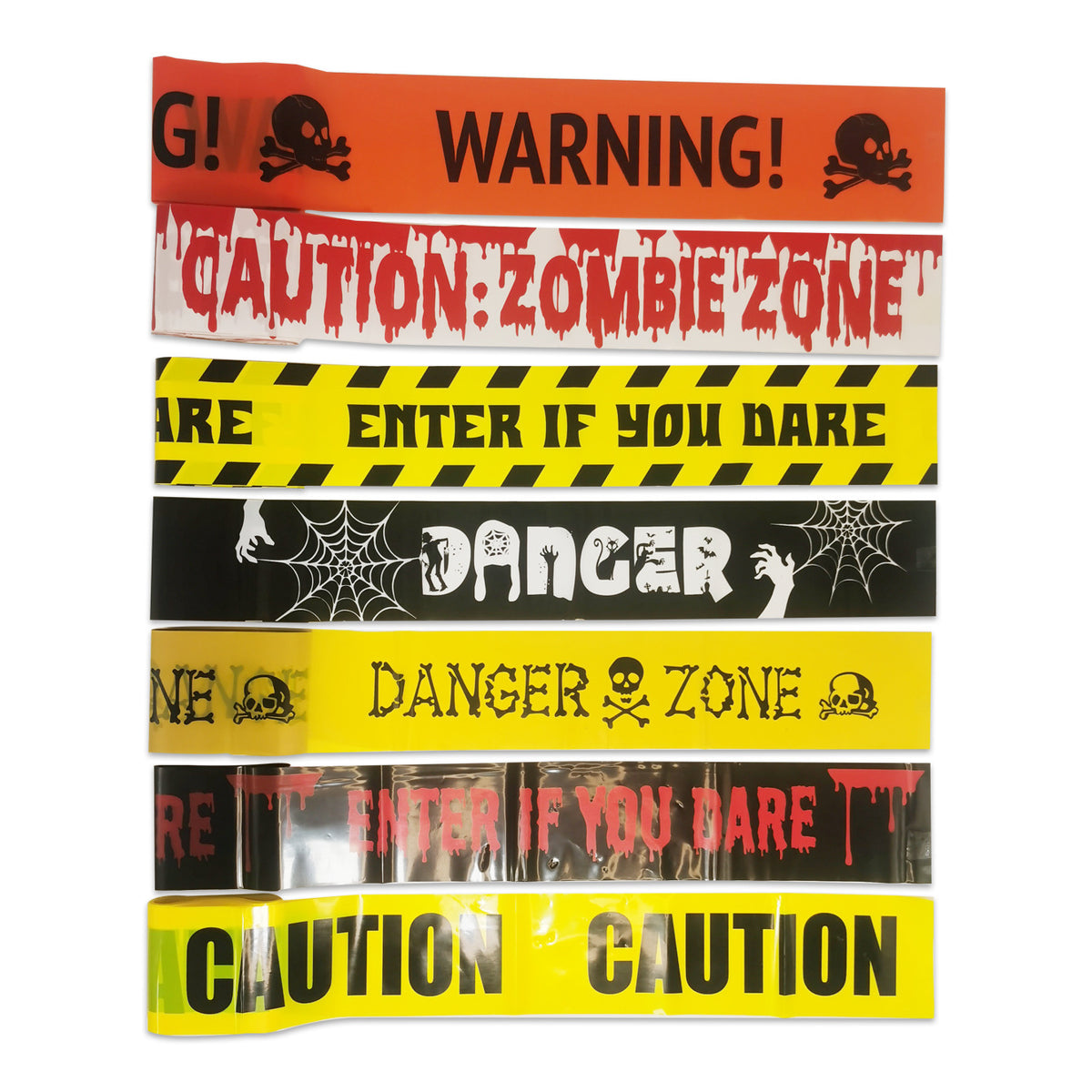 Halloween Party Decoration Warning Tape Horror Supplies