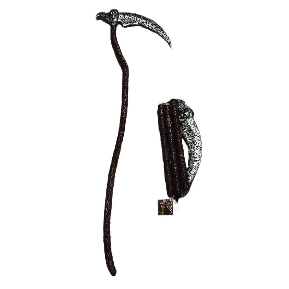 Halloween Weapon Props Set - Axe, Sickle & Knife
