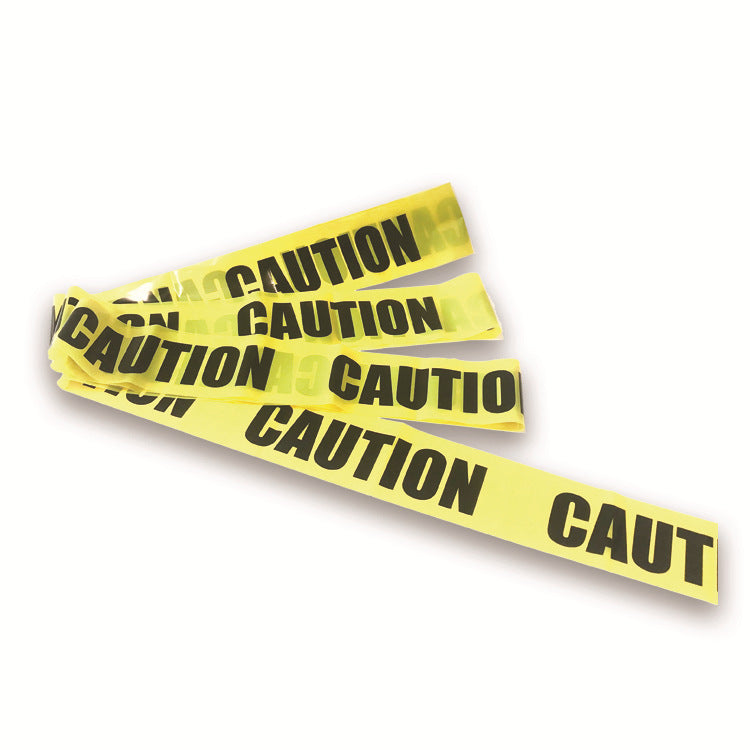 Halloween Party Decoration Warning Tape Horror Supplies
