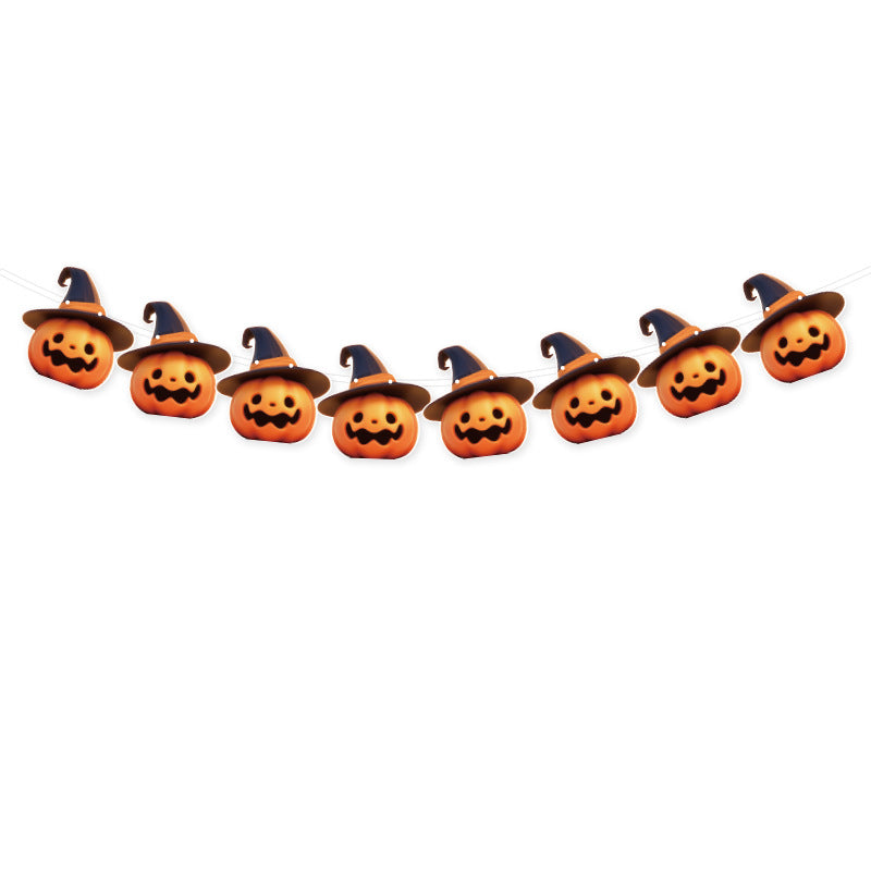 Halloween Flag Party Supplies Decoration Scene Atmosphere Banner