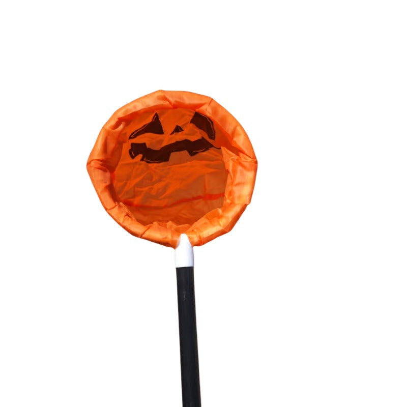 Kids Halloween Candy Bag - Skull & Pumpkin