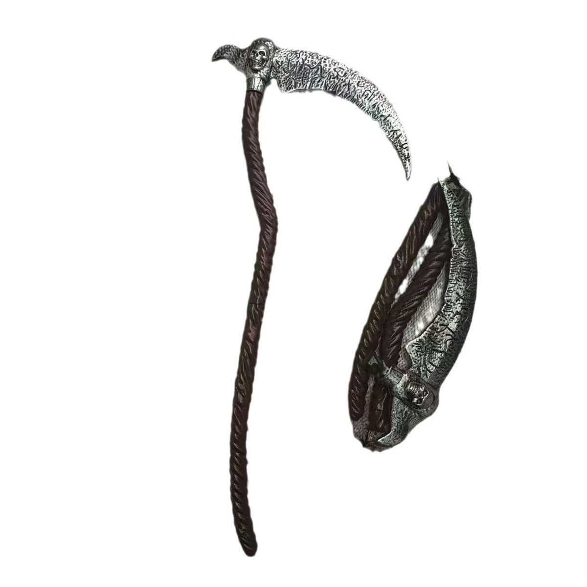Halloween Weapon Props Set - Axe, Sickle & Knife
