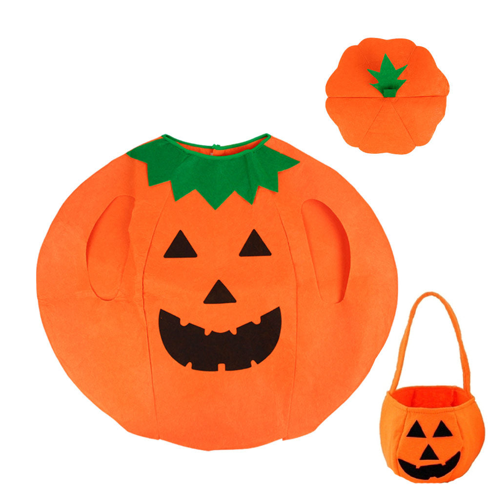 Kids Halloween Pumpkin Costume for Stage Performance