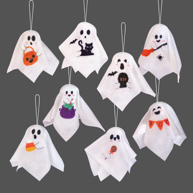 Halloween Hanging Ghost Puppet Decorations