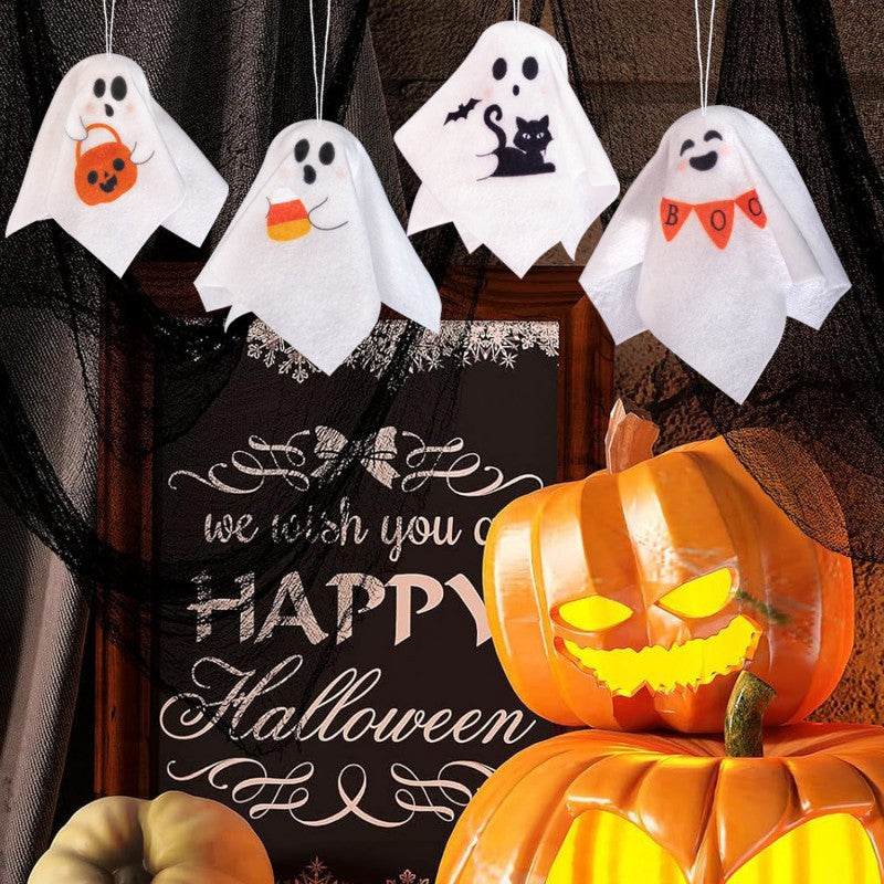 Halloween Hanging Ghost Puppet Decorations
