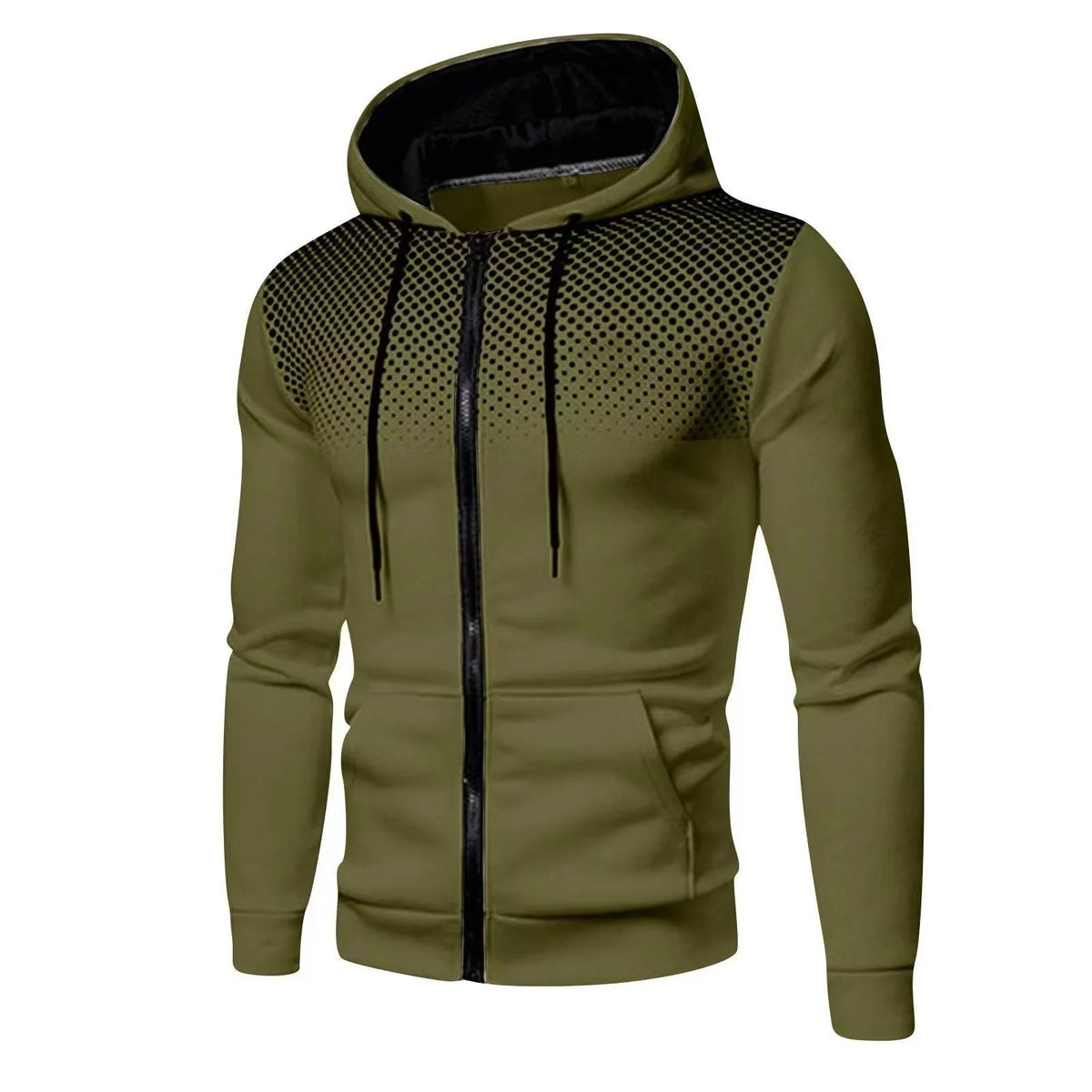 Men's Solid Color Fleece Sweater & Pants Set
