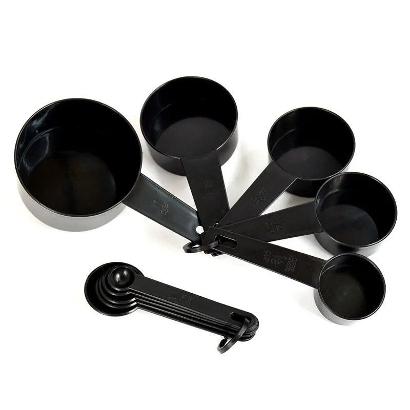 Lot de 5/10 ustensiles de mesure, cuillères à mesurer de cuisine, cuillère à café, pelle à sucre, cuillères de cuisine pour pâtisserie, farine, tasses à mesurer