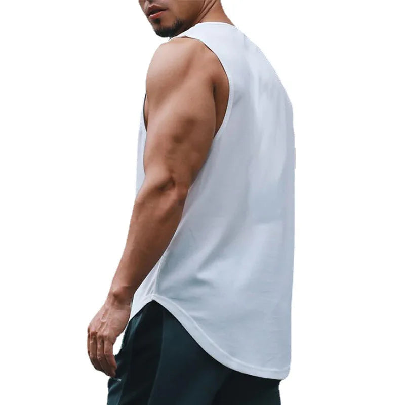 Men's Summer Gym Tank Top for Bodybuilding