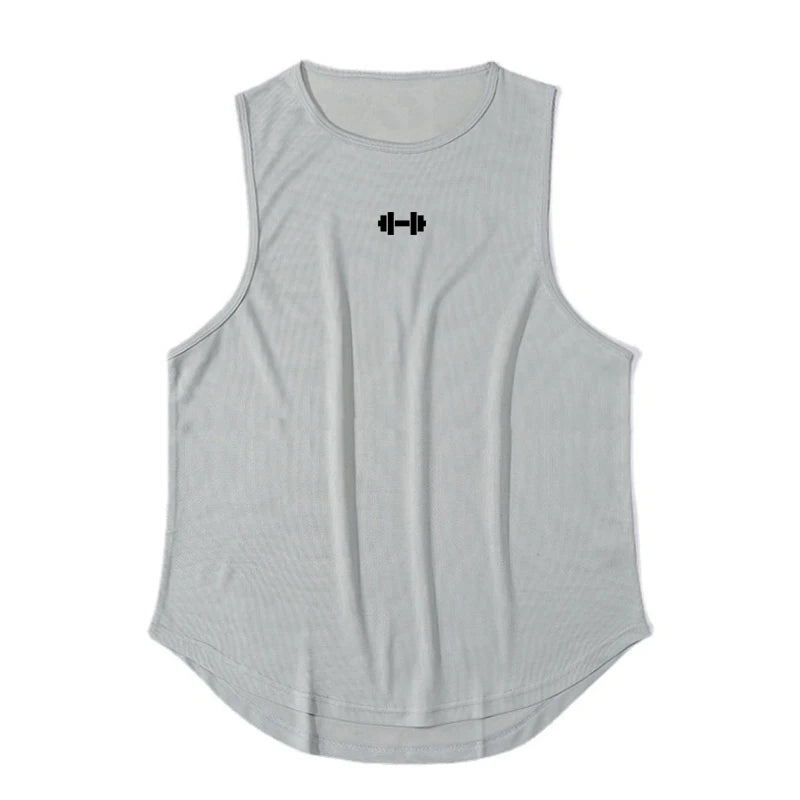 Men's Summer Gym Tank Top for Bodybuilding