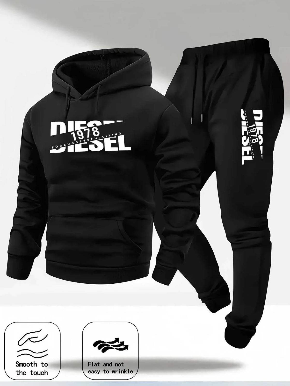 Unisex Hooded Sportswear Set - Hoodie & Pants