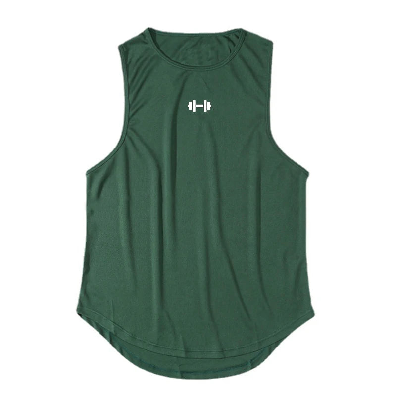 Men's Summer Gym Tank Top for Bodybuilding