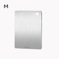 Planche à découper de cuisine en acier inoxydable, planche à découper en titane pour cuisine, planches double face de qualité alimentaire, planche à découper la viande portable