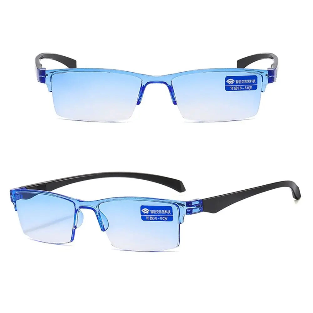Autofocus Power Anti-Blue Light Reading Glasses Anti Blue Ray Smart Hyperopia Glasses Eye Protection Near Far