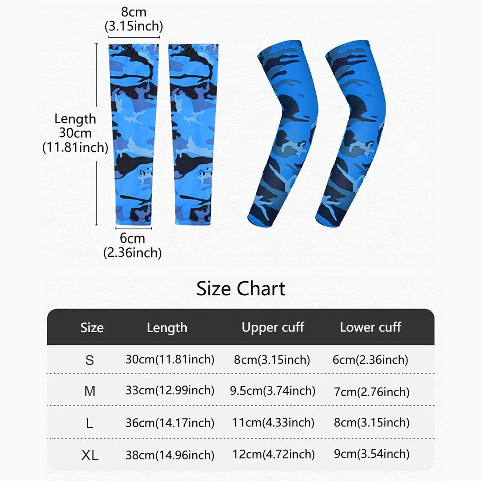 Cooling Arm Sleeves with UV Protection