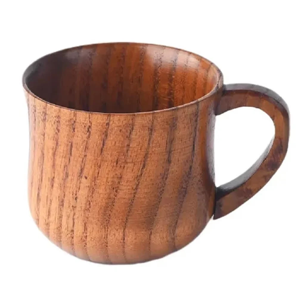 130ml Wooden Cup with Handle