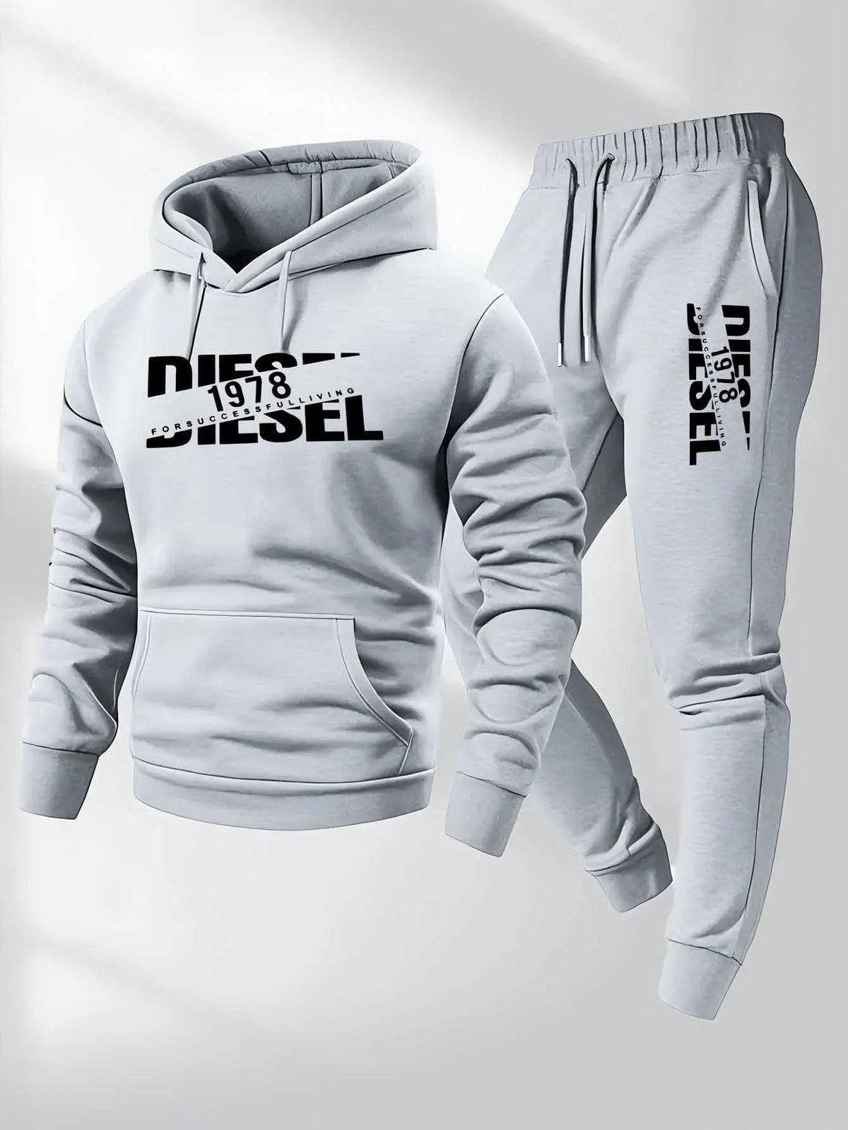 Unisex Hooded Sportswear Set - Hoodie & Pants