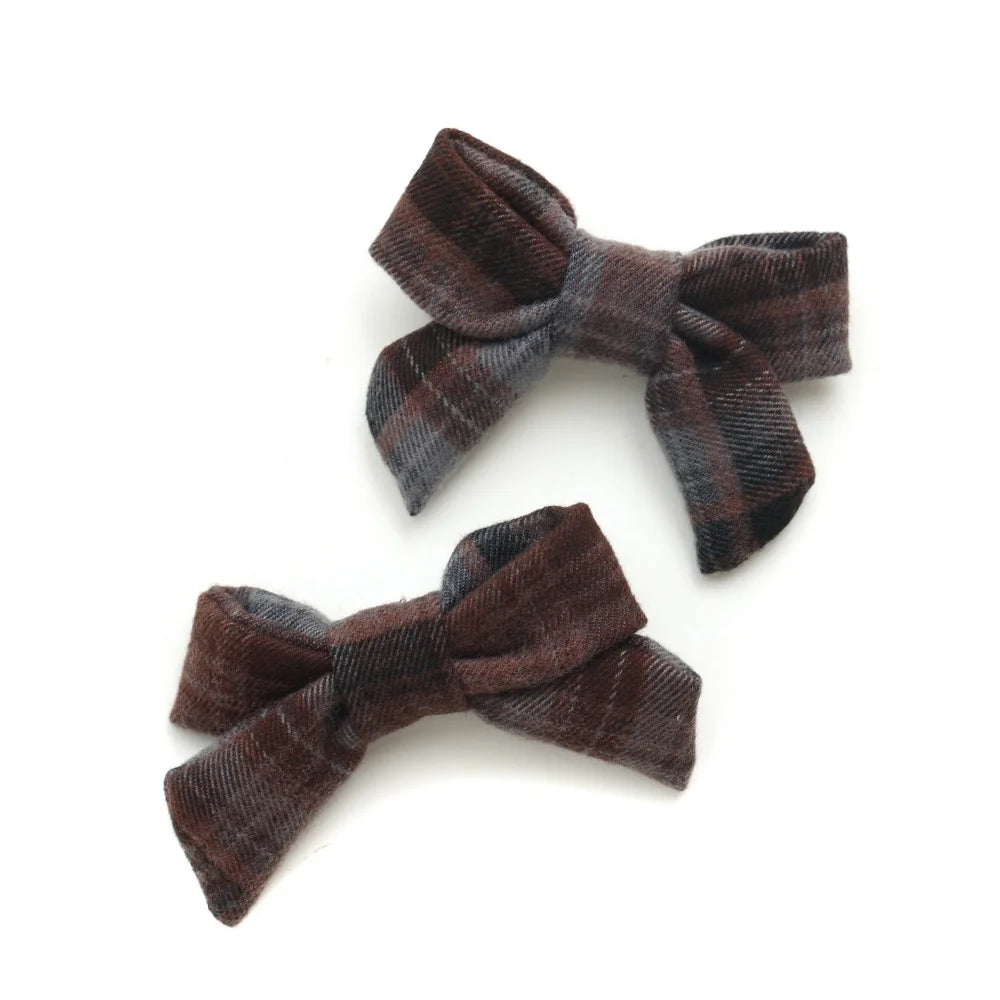 Hair Bows Cute Hairpins Girls duckbilled Hair Clips Barrettes Clip bow Headwear Fashion Colorful hair accessories