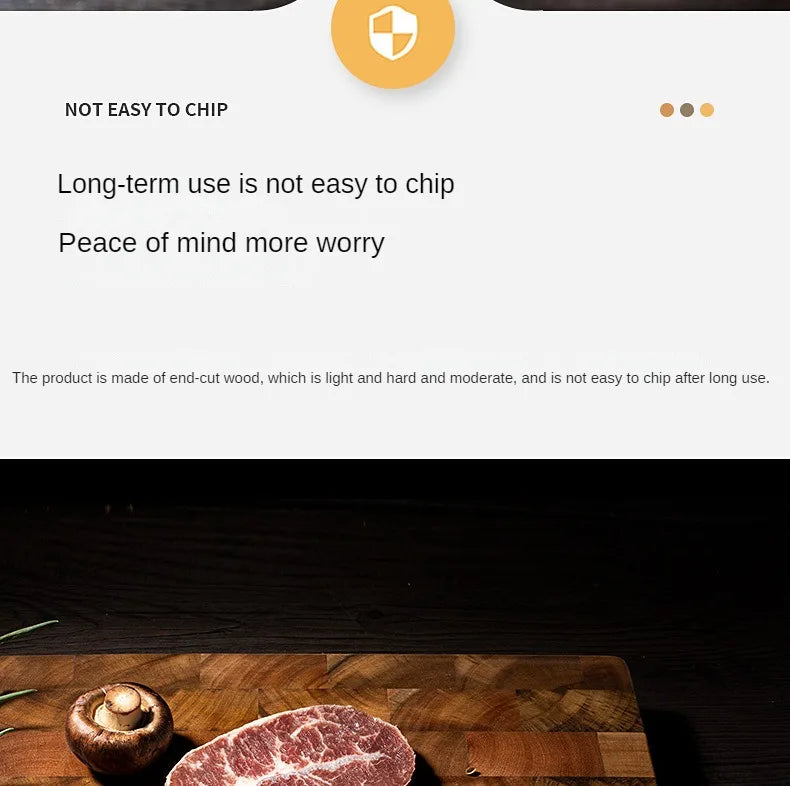 Double-Sided Acacia Wood Cutting Board