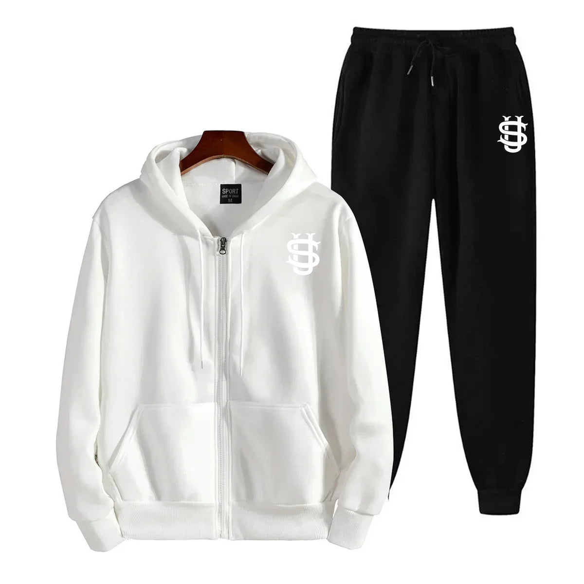 2025 Fashion High Quality Hoodies and Black Sportswear Pants, Popular Casual Sports Jackets, New Running Clothes