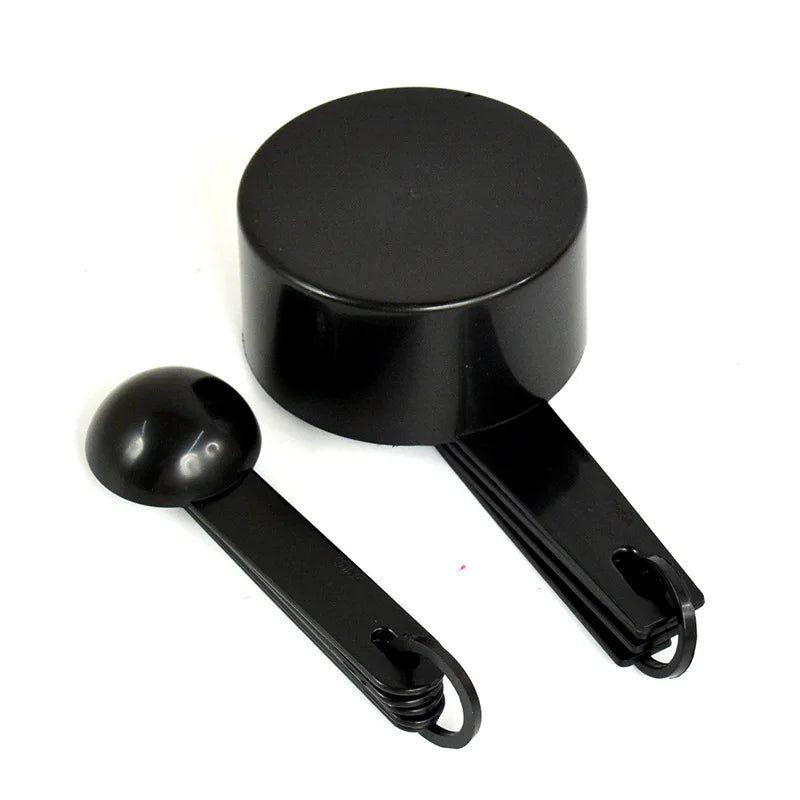 Lot de 5/10 ustensiles de mesure, cuillères à mesurer de cuisine, cuillère à café, pelle à sucre, cuillères de cuisine pour pâtisserie, farine, tasses à mesurer