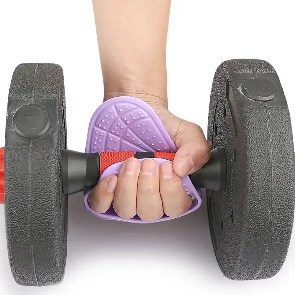 Silicone Weight Lifting Grip Pads Gloves Non-Slip Palm Protection